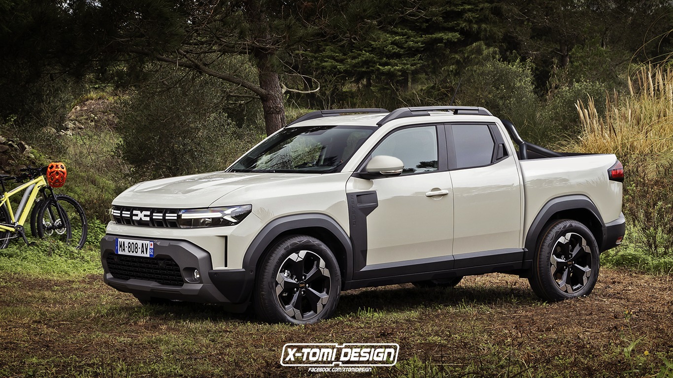 Дизайнеры показали пикап Dacia Duster нового поколения - Today.ua