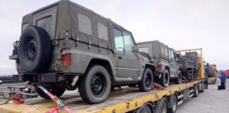 Україна отримала нові армійські позашляховики Mitsubishi Type 73 - today.ua