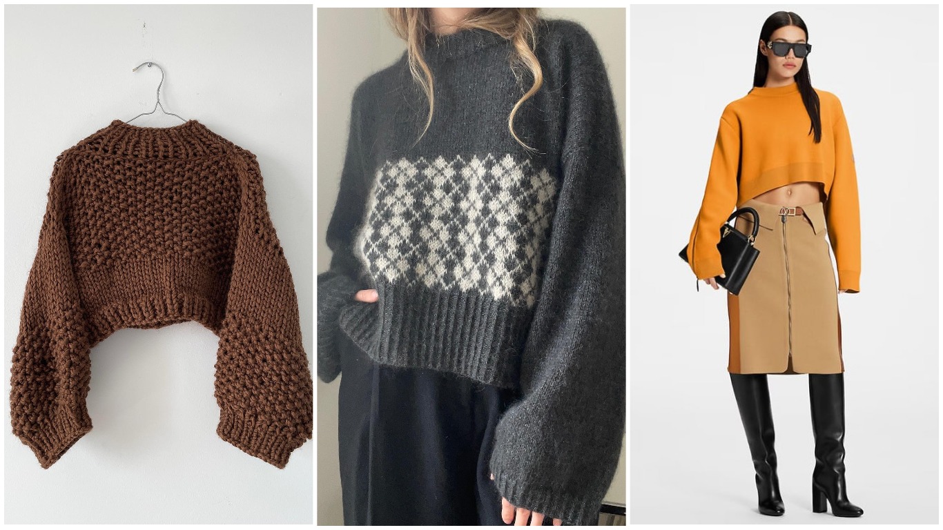 Новые тренды свитеров на осень и зиму 2024-2025: модные фасоны, красивые образы, фото