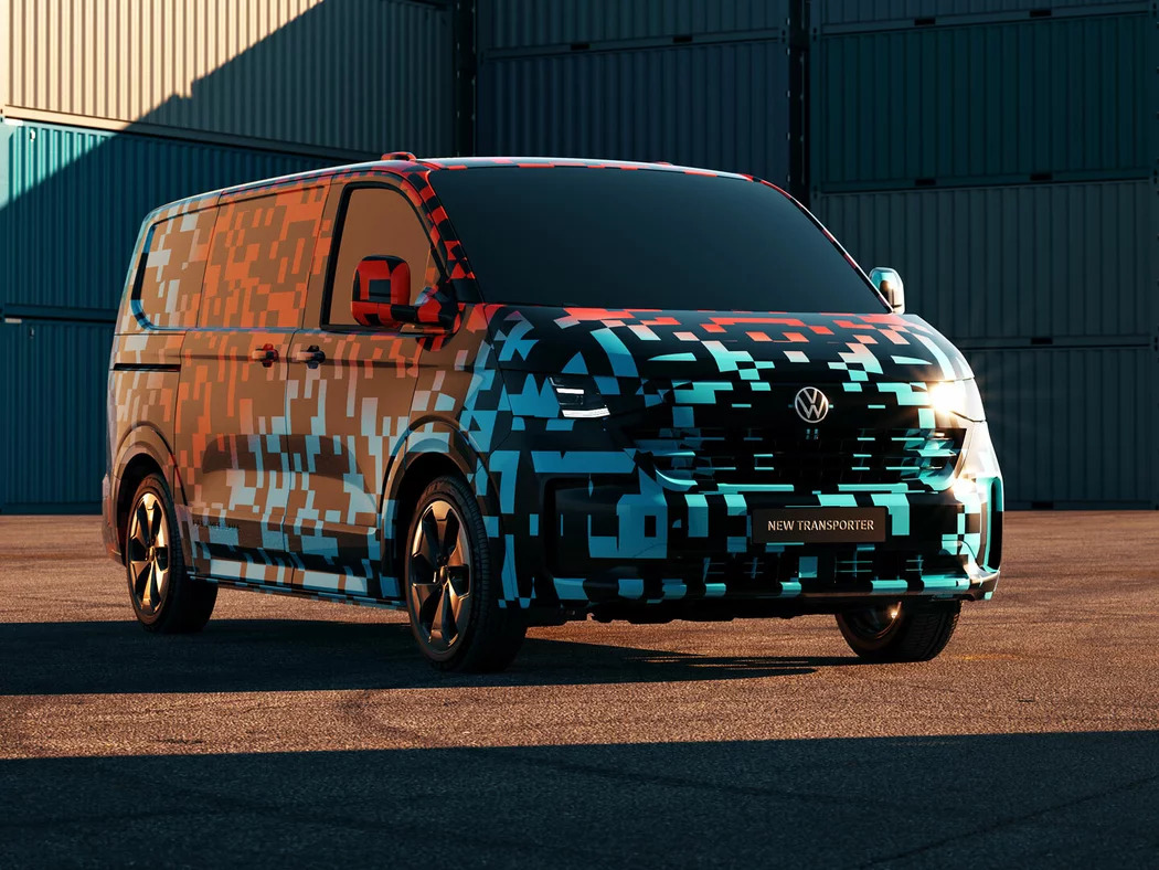 В Сети впервые показали салон нового Volkswagen Transporter 
