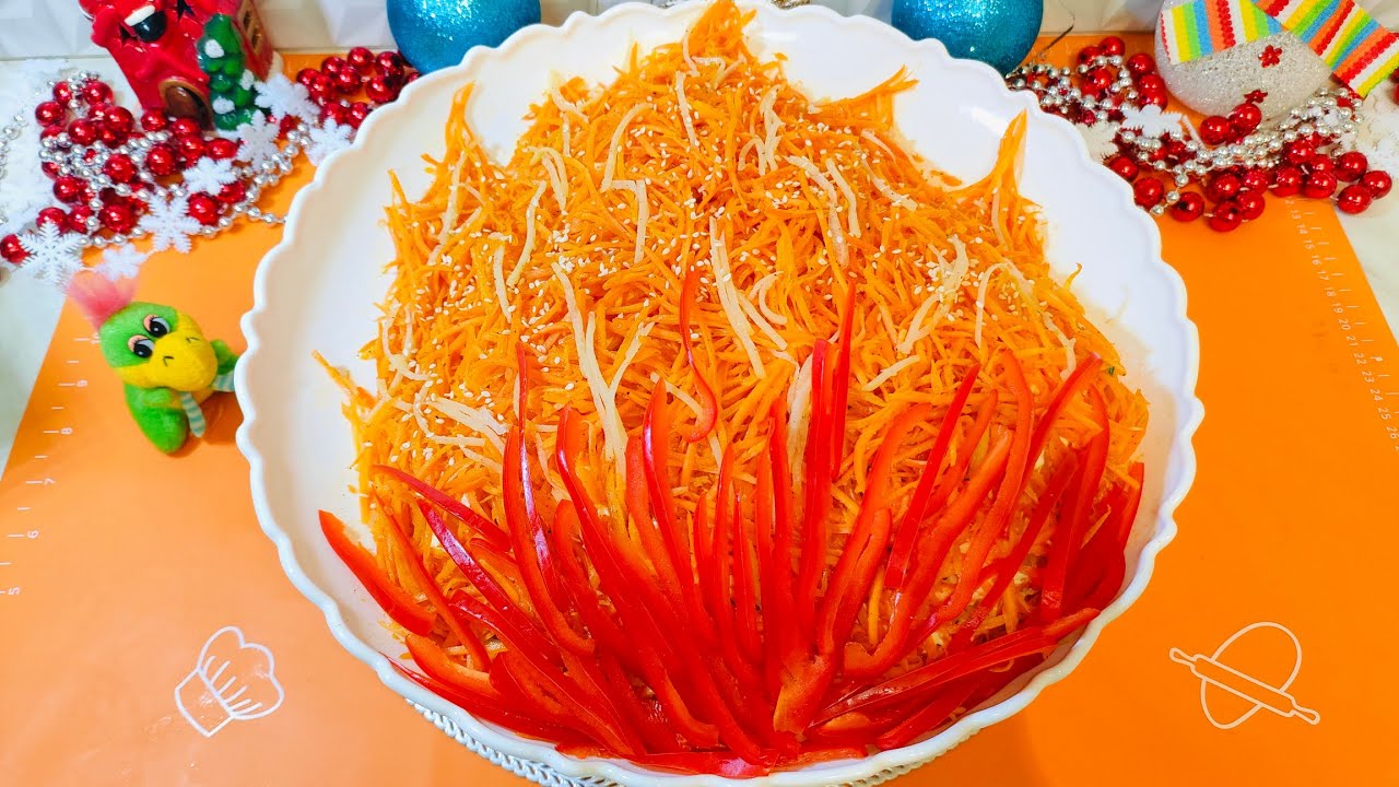 Що приготувати на Новий рік 2024: рецепт яскравого та смачного салату “Дихання дракона“