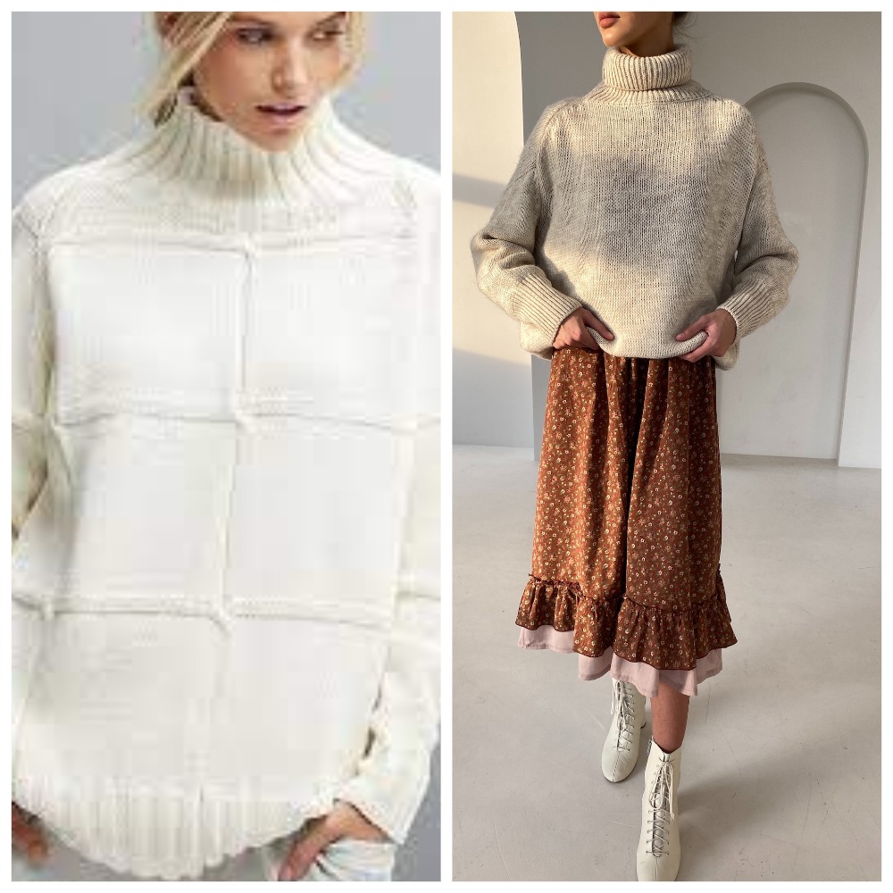 Названы самые трендовые свитера 2024 года на разную погоду: фото стильных фасонов - today.ua