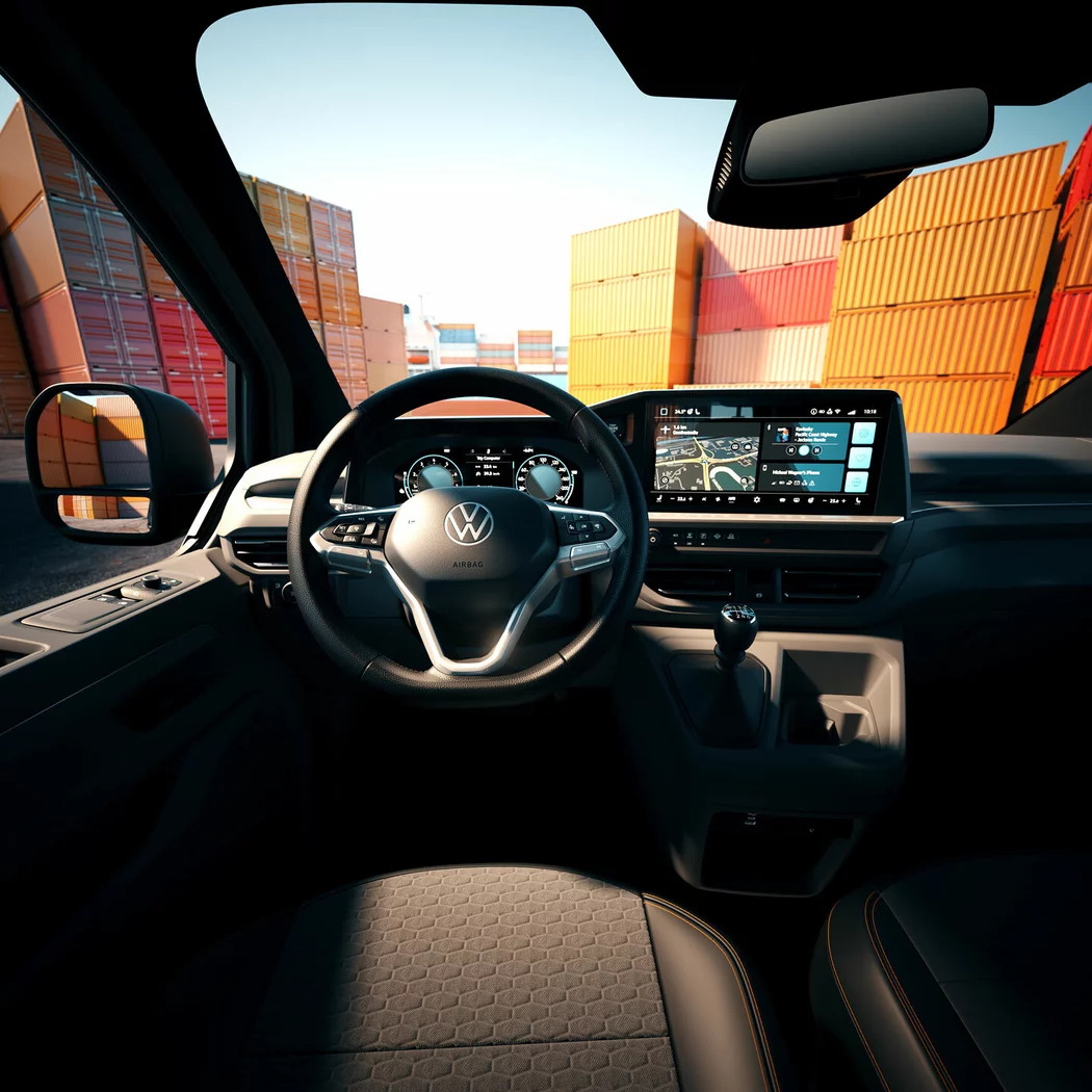 В Сети впервые показали салон нового Volkswagen Transporter - today.ua