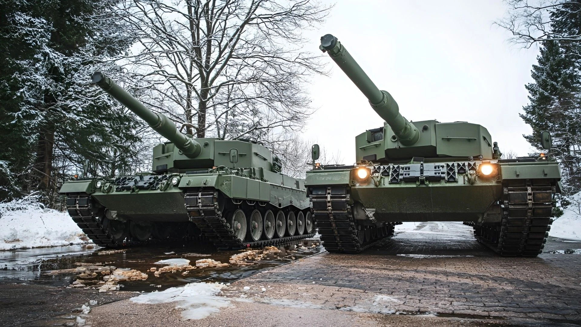 Для Украины подготовили новые танки Leopard 2 