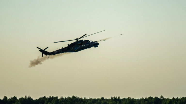 Украинские Ми-24 бьют по оккупантам западными ракетами - today.ua