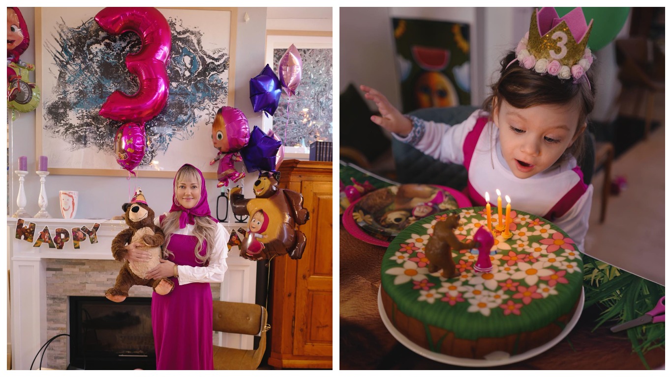 Звезда “Великолепного века“ устроила дочери праздник в стиле российского мультика: реакция украинцев