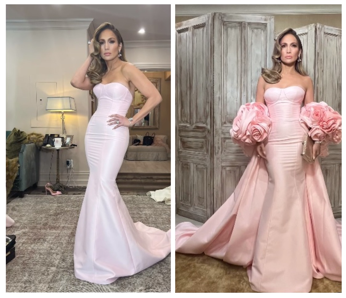 Латинская Барби: Дженнифер Лопес в роскошном розовом платье произвела фурор в Сети - today.ua