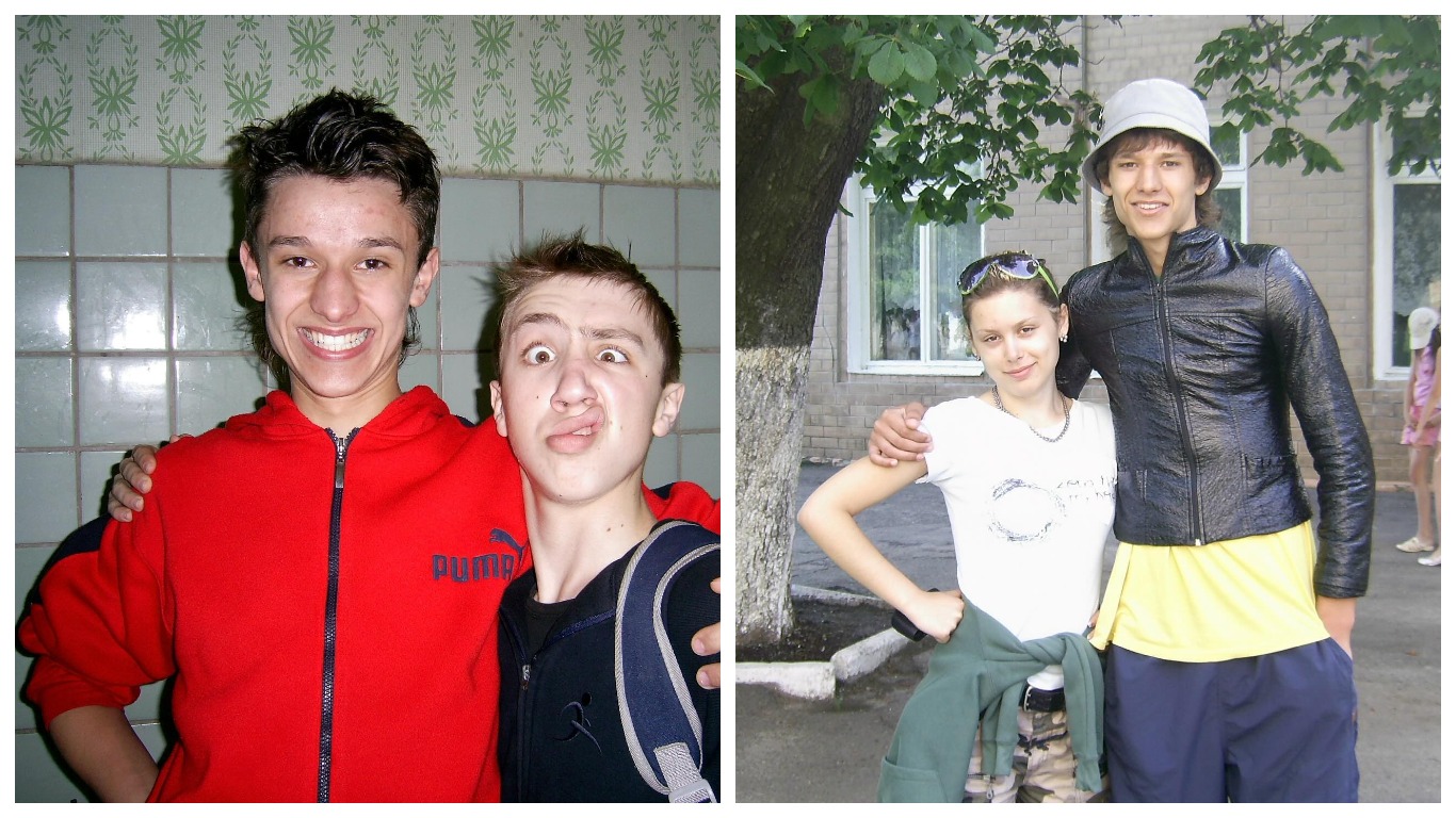 Не узнать: актер Тарас Цымбалюк показал редкие школьные фото - today.ua