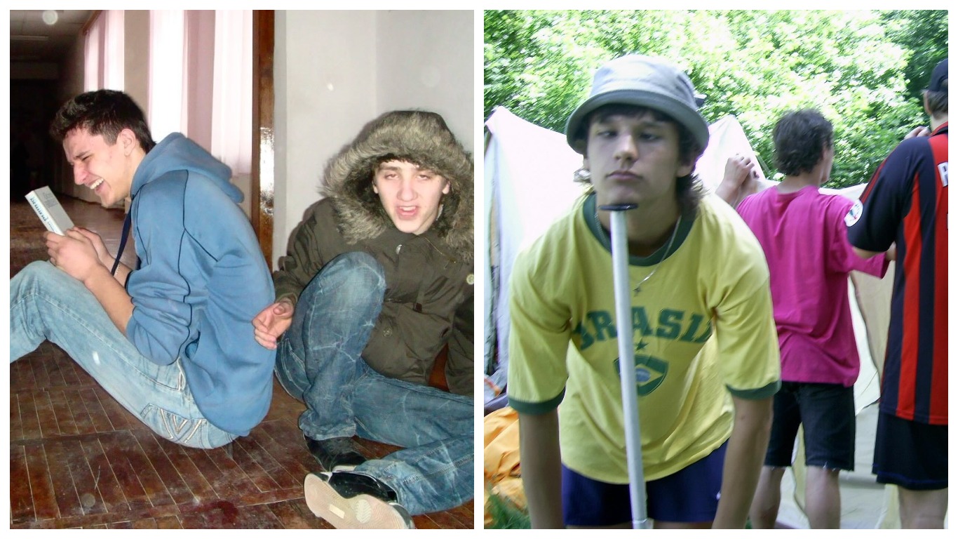 Не узнать: актер Тарас Цымбалюк показал редкие школьные фото - today.ua