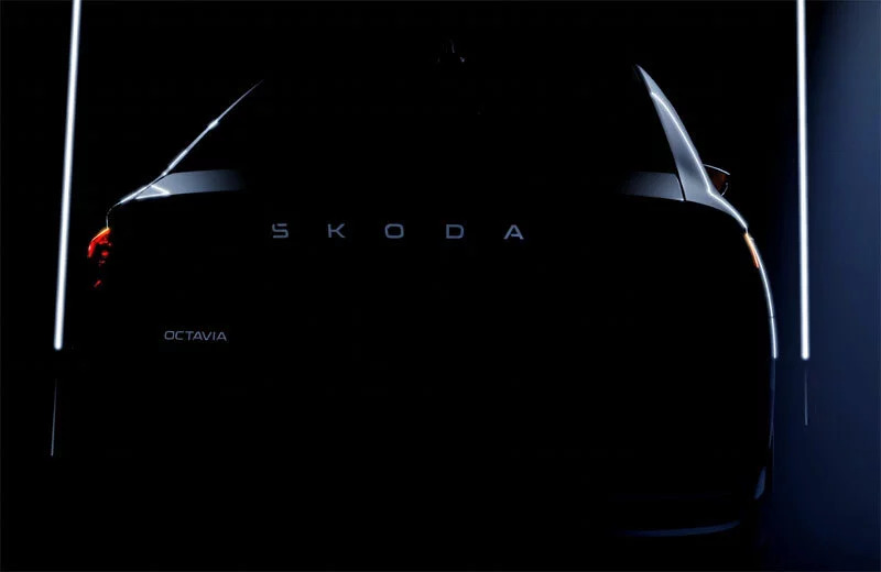 Skoda показала на тизерах оновлену Octavia: новий дизайн та технології
