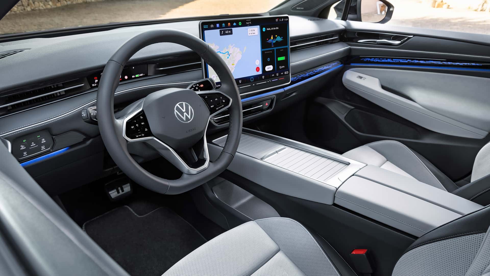 Volkswagen представил свой первый электрический универсал ID.7 Tourer