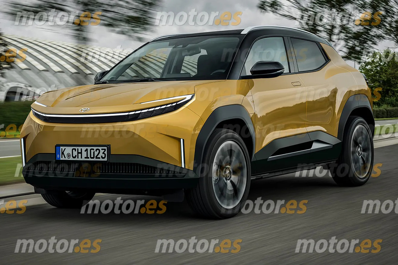 Дизайнеры впервые показали новый кроссовер Toyota bZ2X