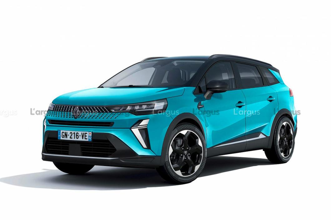 У Мережі вперше показали новий кросовер Renault Symbioz