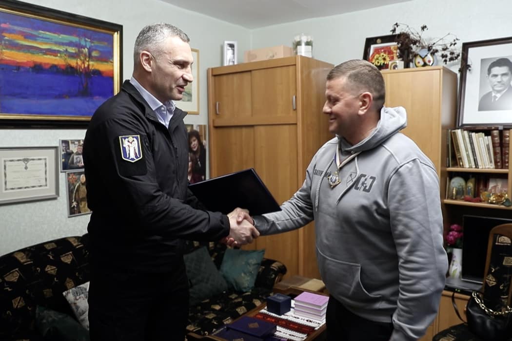 Валерий Залужный и Лина Костенко получили звание почетных граждан Киева: наградил Кличко