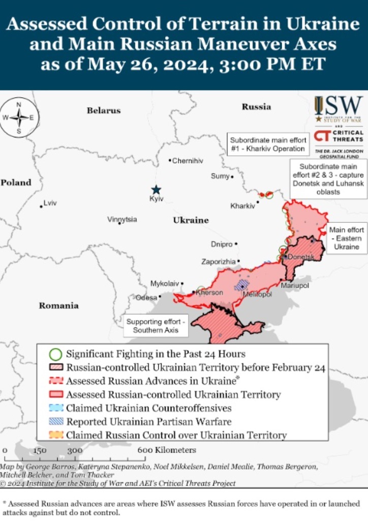 Російські окупанти готуються до наступу на кордоні двох областей України, - ISW