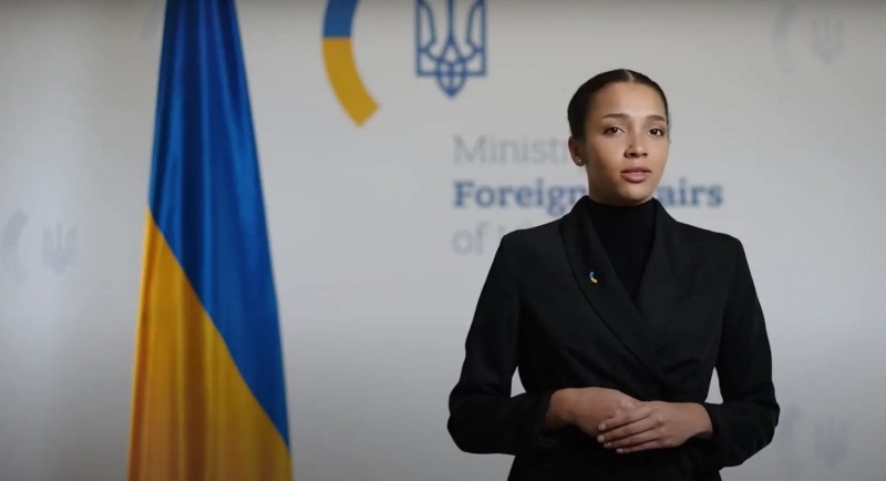 МЗС України представило цифрового спікера, створеного за допомогою ШІ: відео