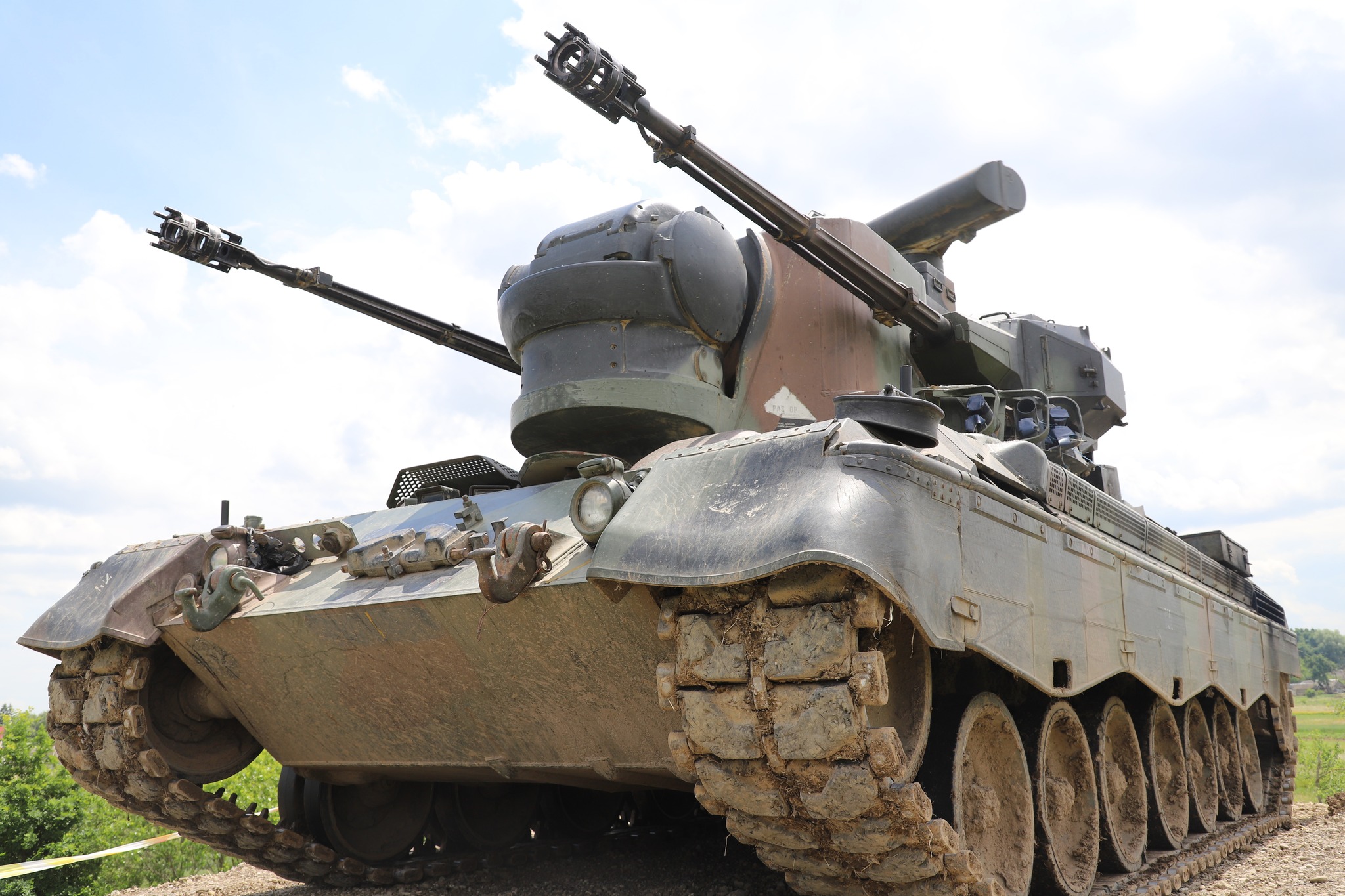 Украина получила первые зенитки Gepard из Иордании - today.ua