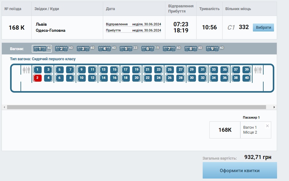 Укрзалізниця лише на два дні запустить додатковий поїзд на важливий маршрут - today.ua