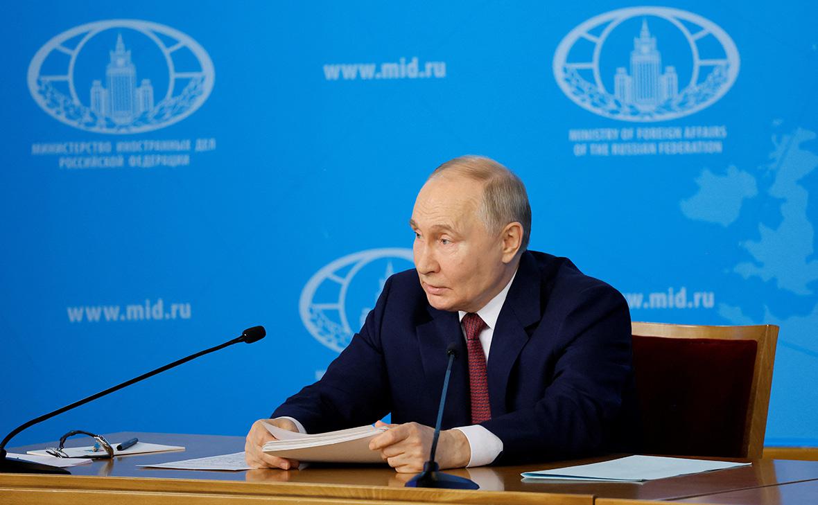 Путін назвав дві умови для припинення війни проти України: “Хоч завтра“