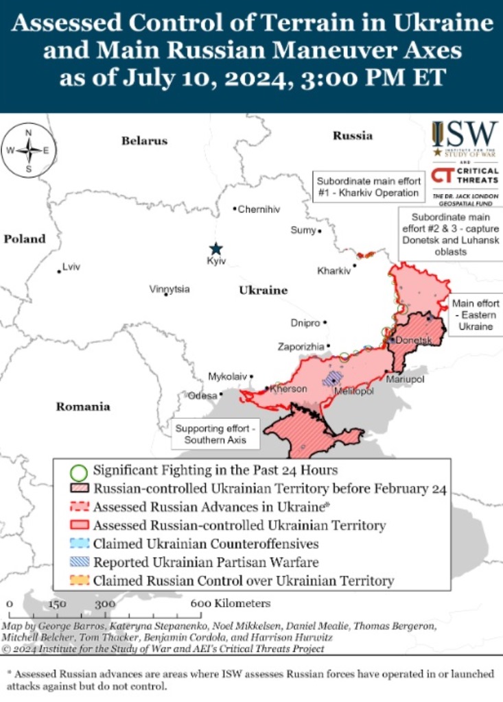 Російські окупанти захопили нові території на фронті, - ISW