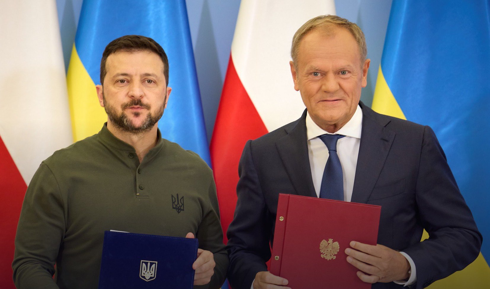 Україна та Польща підписали безпекову угоду: Зеленський погодив збиття російських ракет