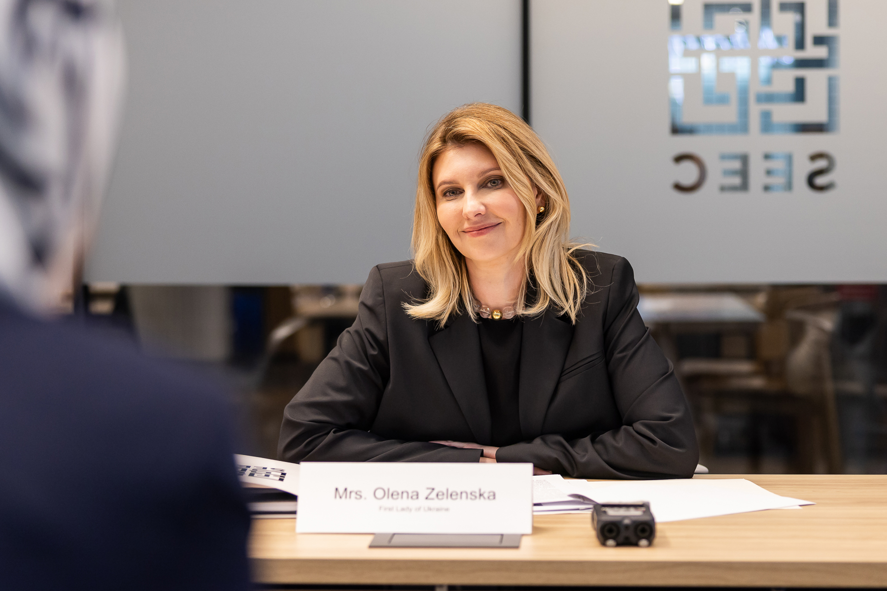 Елена Зеленская в платье со скрытым смыслом посетила официальный прием на саммите НАТО - today.ua