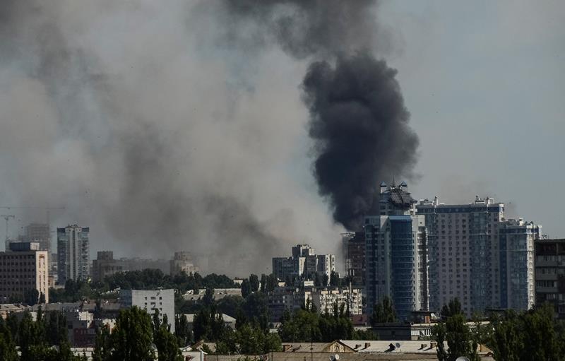 Названо причину великої кількості "прильотів" у Києві 8 липня