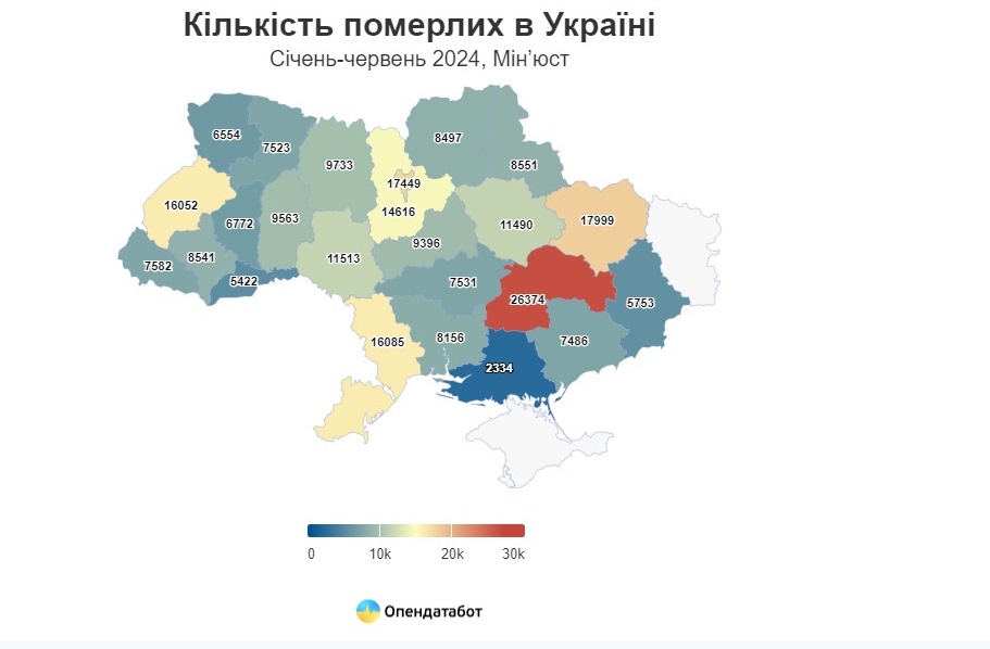 В Украине резко обострился демографический кризис: смертность втрое превысила рождаемость