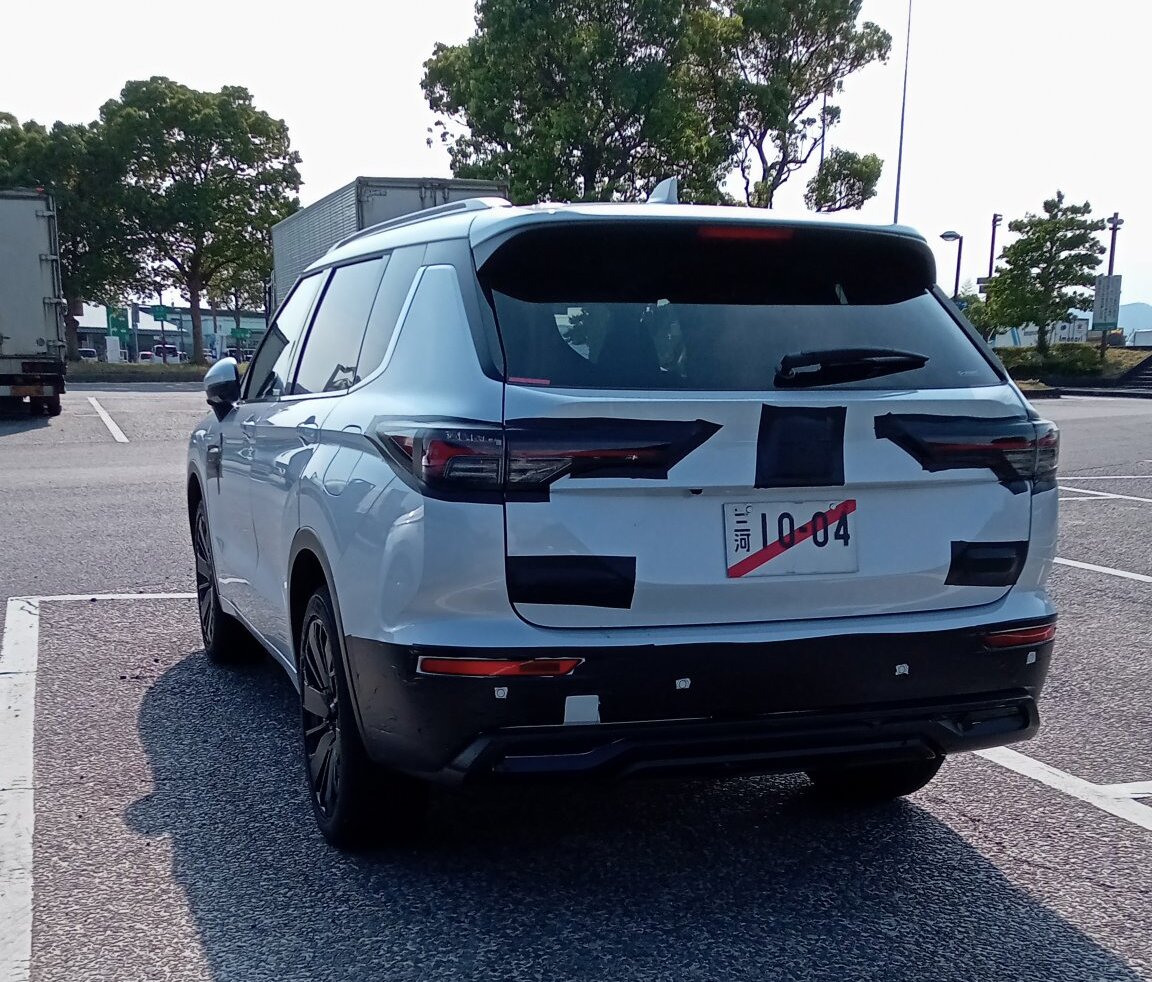 Шпионы показали новый Mitsubishi Outlander для Украины - today.ua