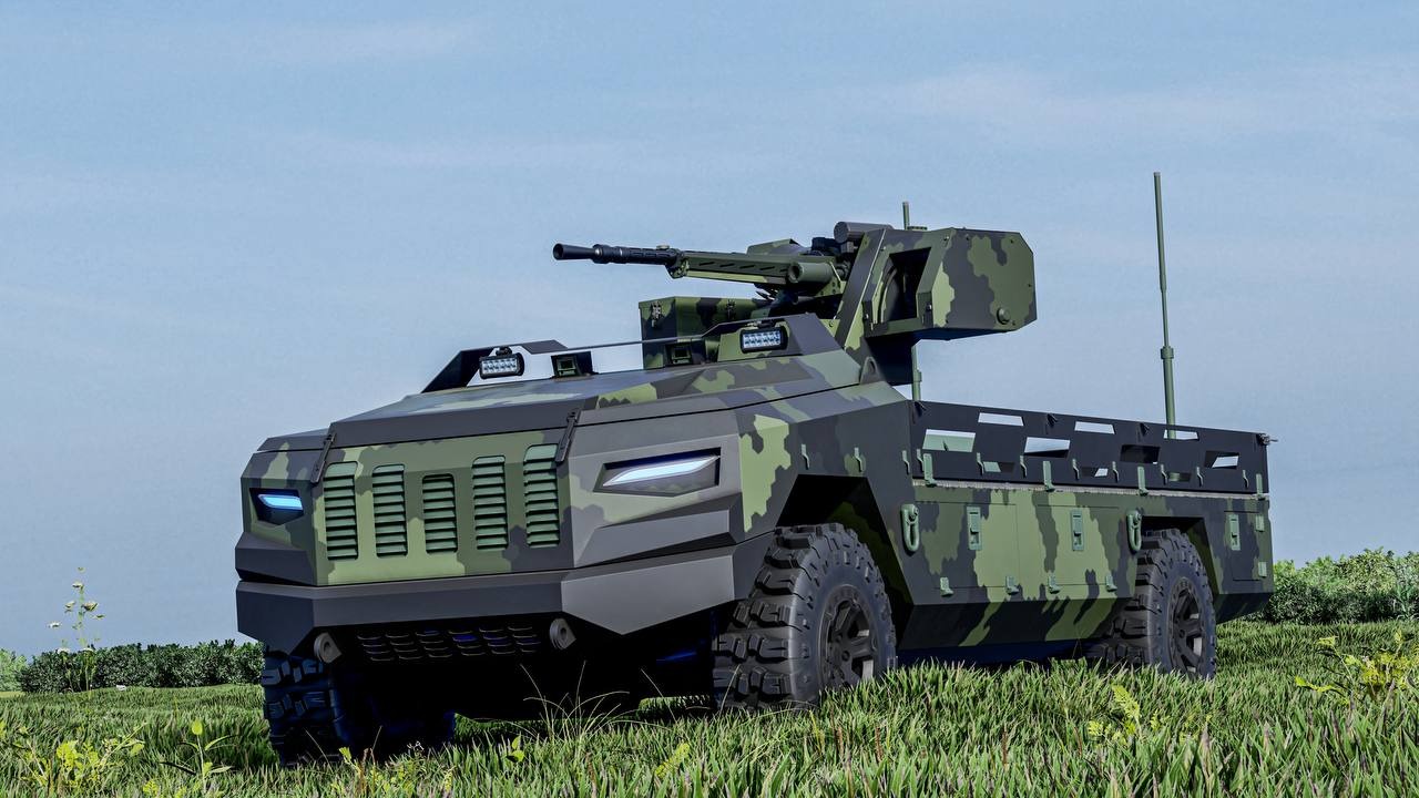 Стали відомі подробиці про український наземний бойовий робот Protector UGV