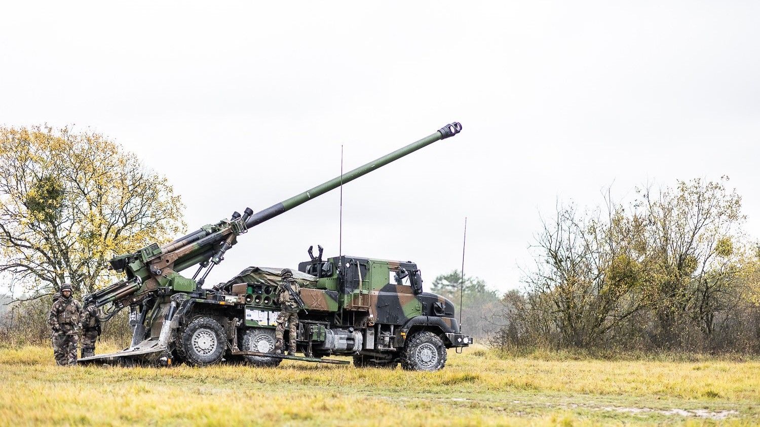 ВСУ получат модернизированные САУ Caesar с искусственным интеллектом