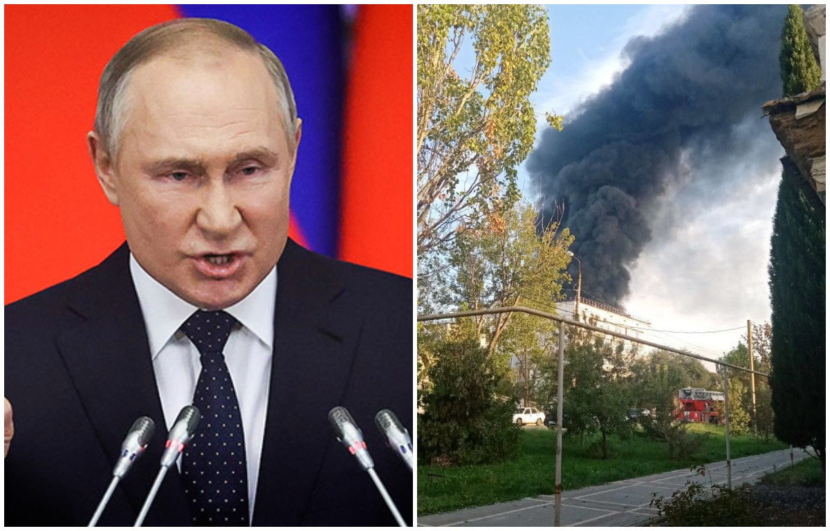 ЗСУ привітали Путіна із днем народження ударом по Криму: у Феодосії запровадили режим НС