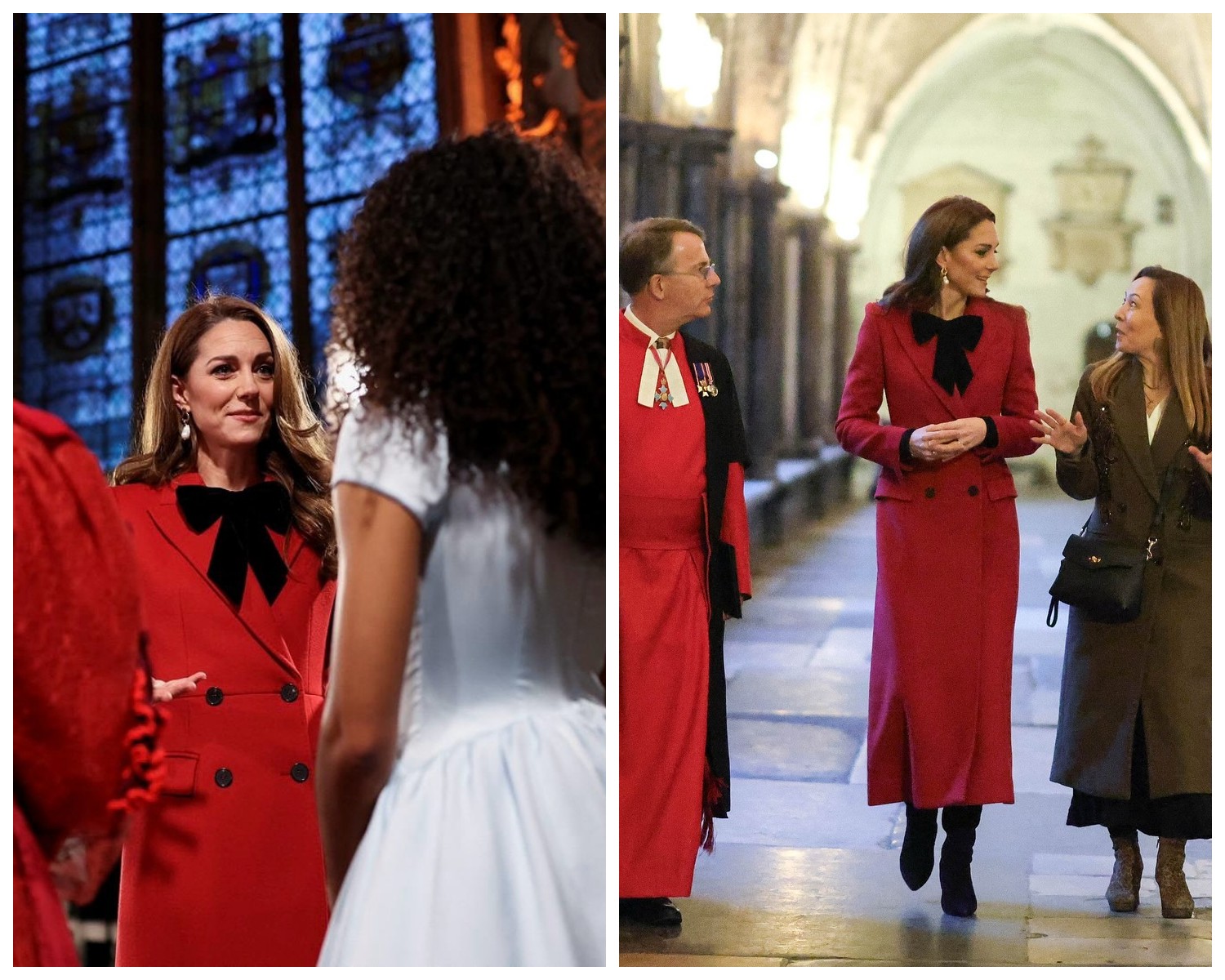 В елегантному пальті з бантом: Кейт Міддлтон відвідала різдвяний концерт з чоловіком та дітьми - today.ua