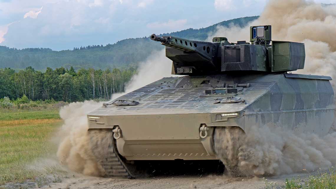 ЗСУ почали тестувати новітню німецьку бойову машину KF41 Lynx