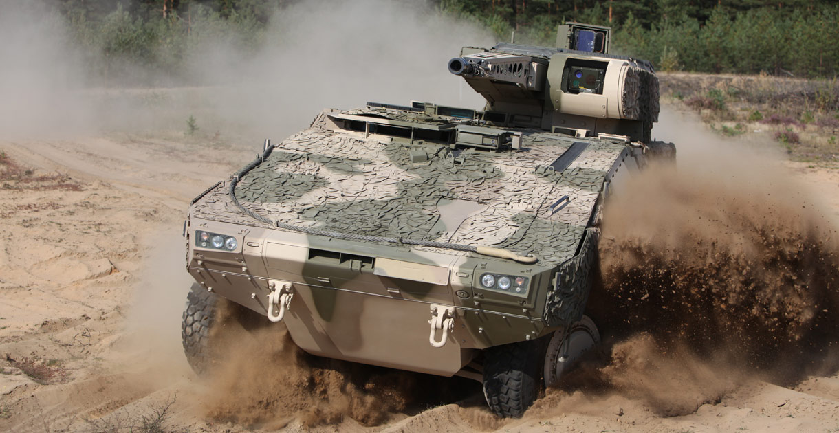 Германия может передать Украине боевые машины пехоты RCT30 Boxer