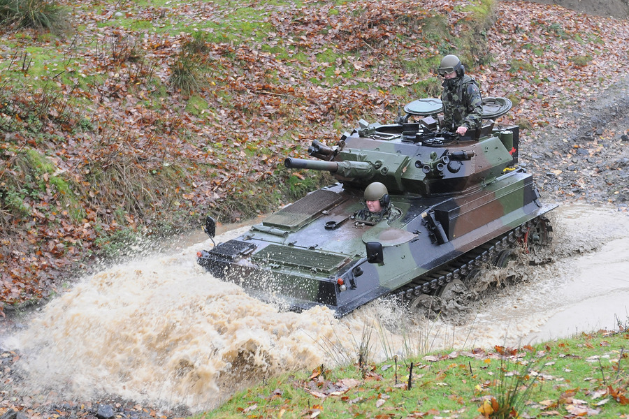 Для НГУ модернізували британський легкий танк FV101 Scorpion